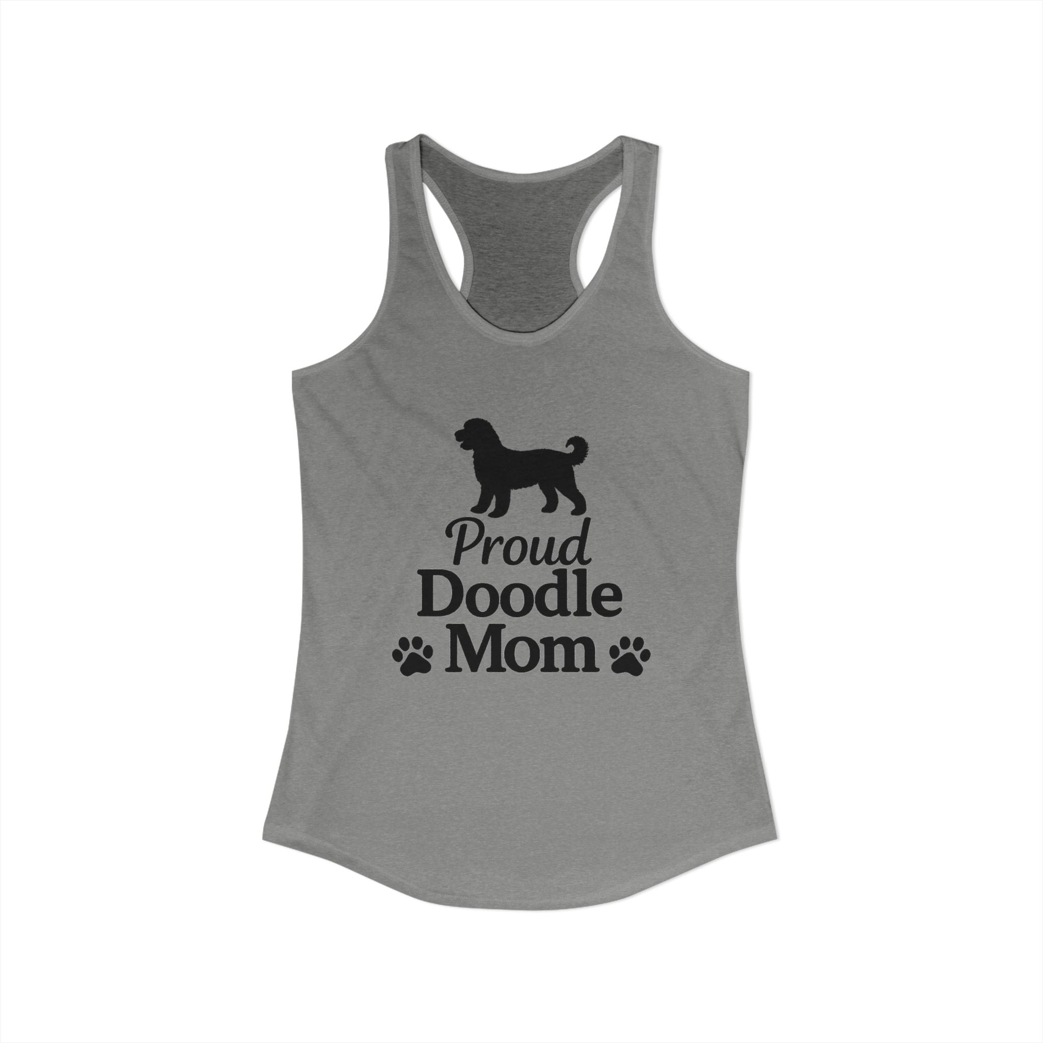 Proud Doodle Mom Racerback Tank