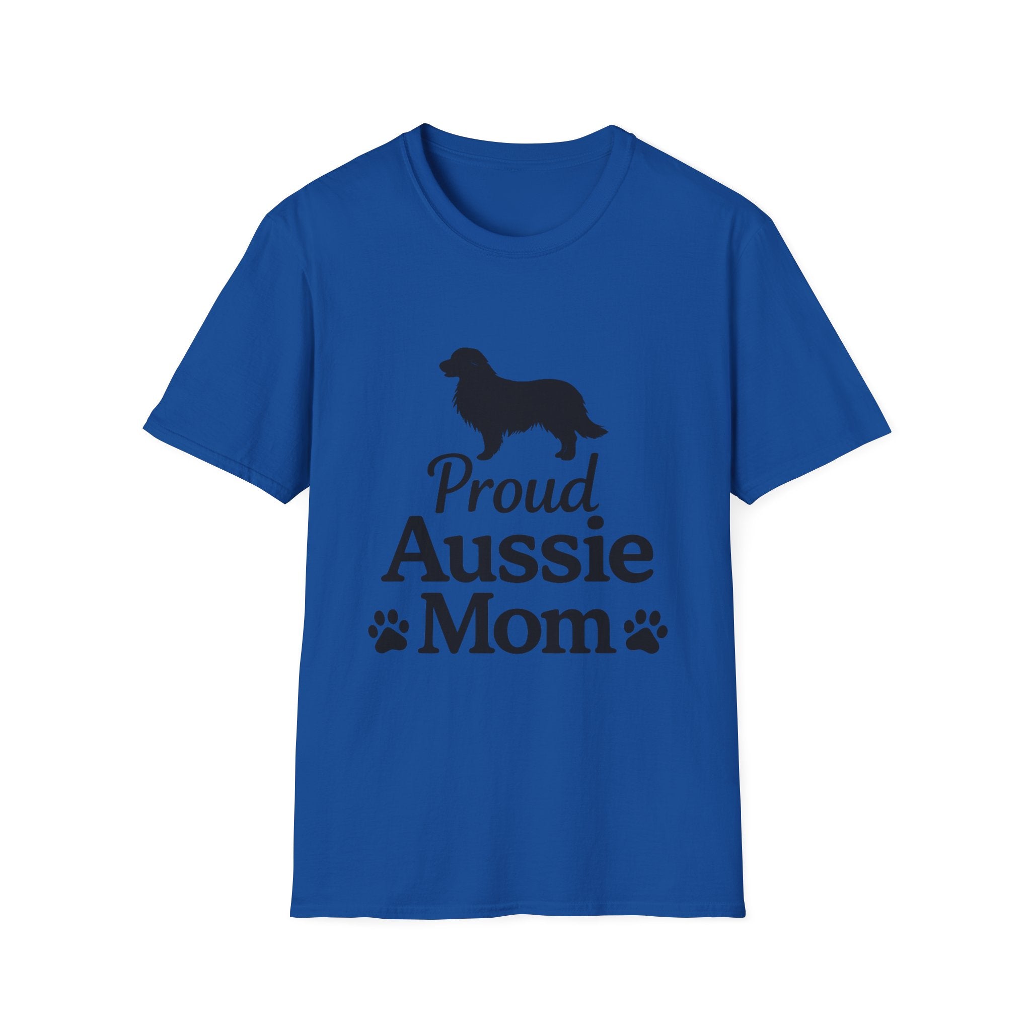 Proud Aussie Mom T-Shirt — Australian Shepherd Dog Mom Tee