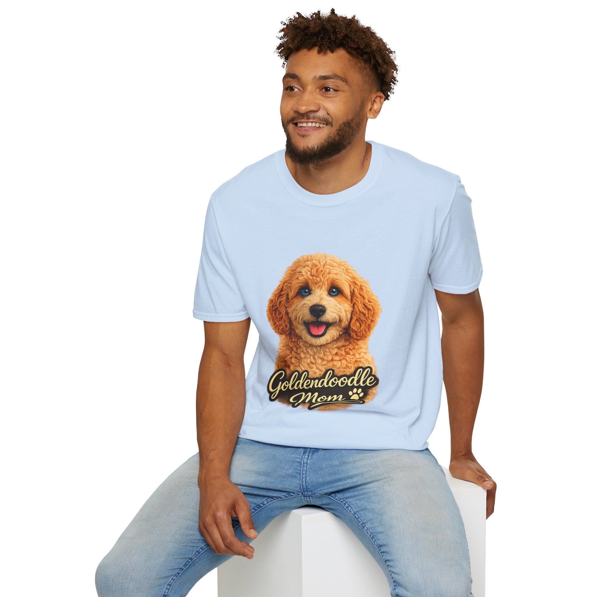 Goldendoodle Mom Shirt – Cute Goldendoodle T-Shirt for Dog Lovers, Doodle Mom Tee, Golden Doodle Gift for Women