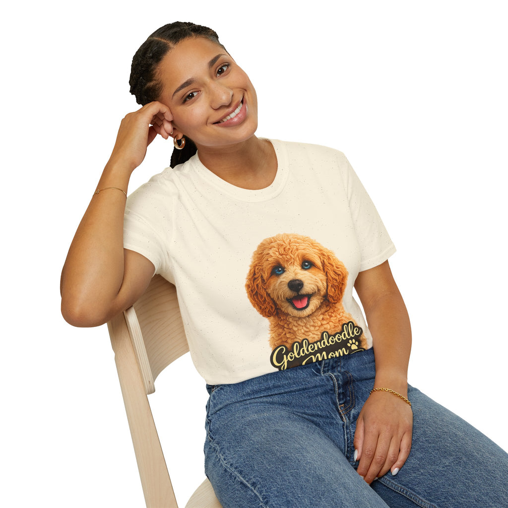 Goldendoodle Mom Shirt – Cute Goldendoodle T-Shirt for Dog Lovers, Doodle Mom Tee, Golden Doodle Gift for Women