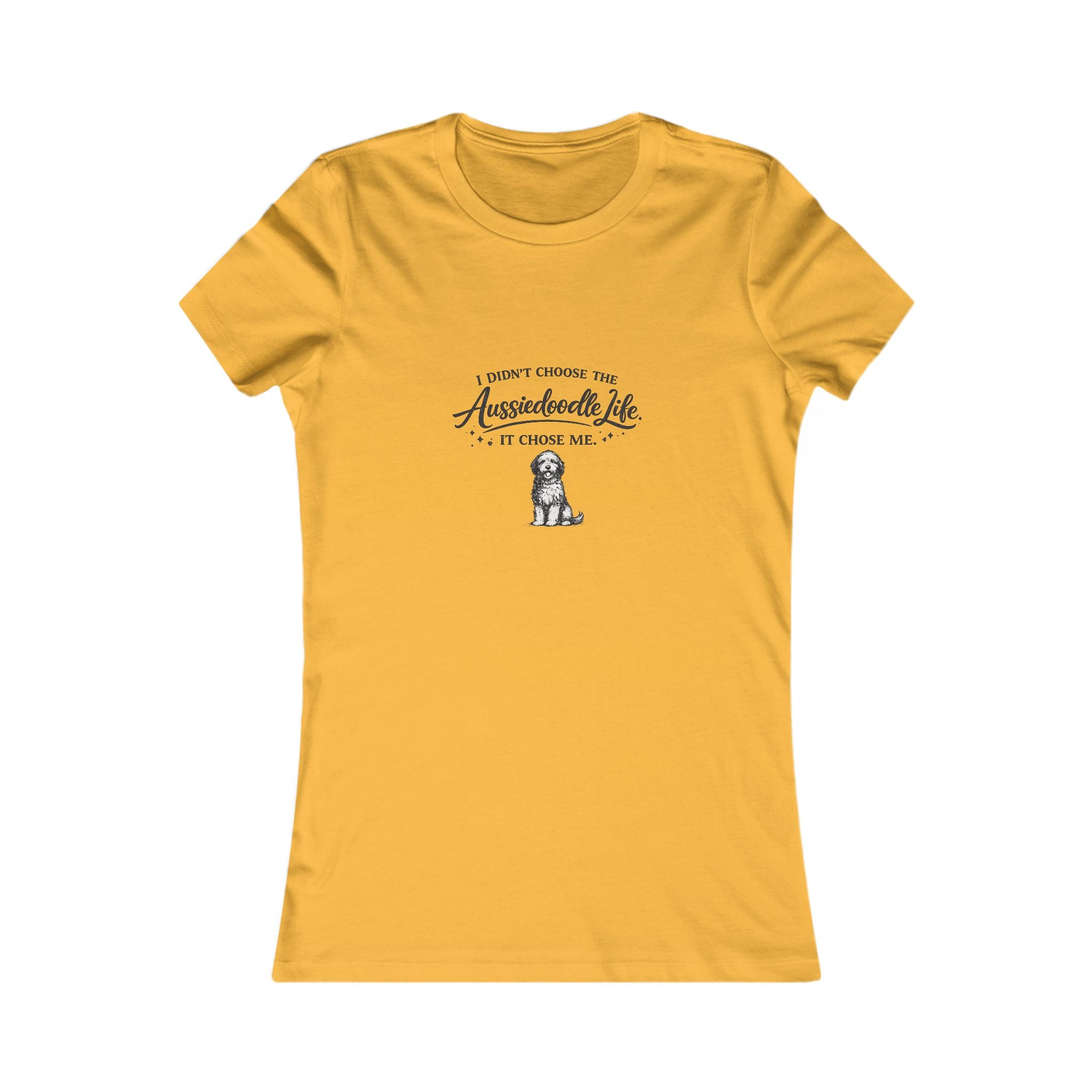 Women's Tee — "I Didn't Choose the Airedoodle Life, It Chose Me" Dog Lover T‑Shirt