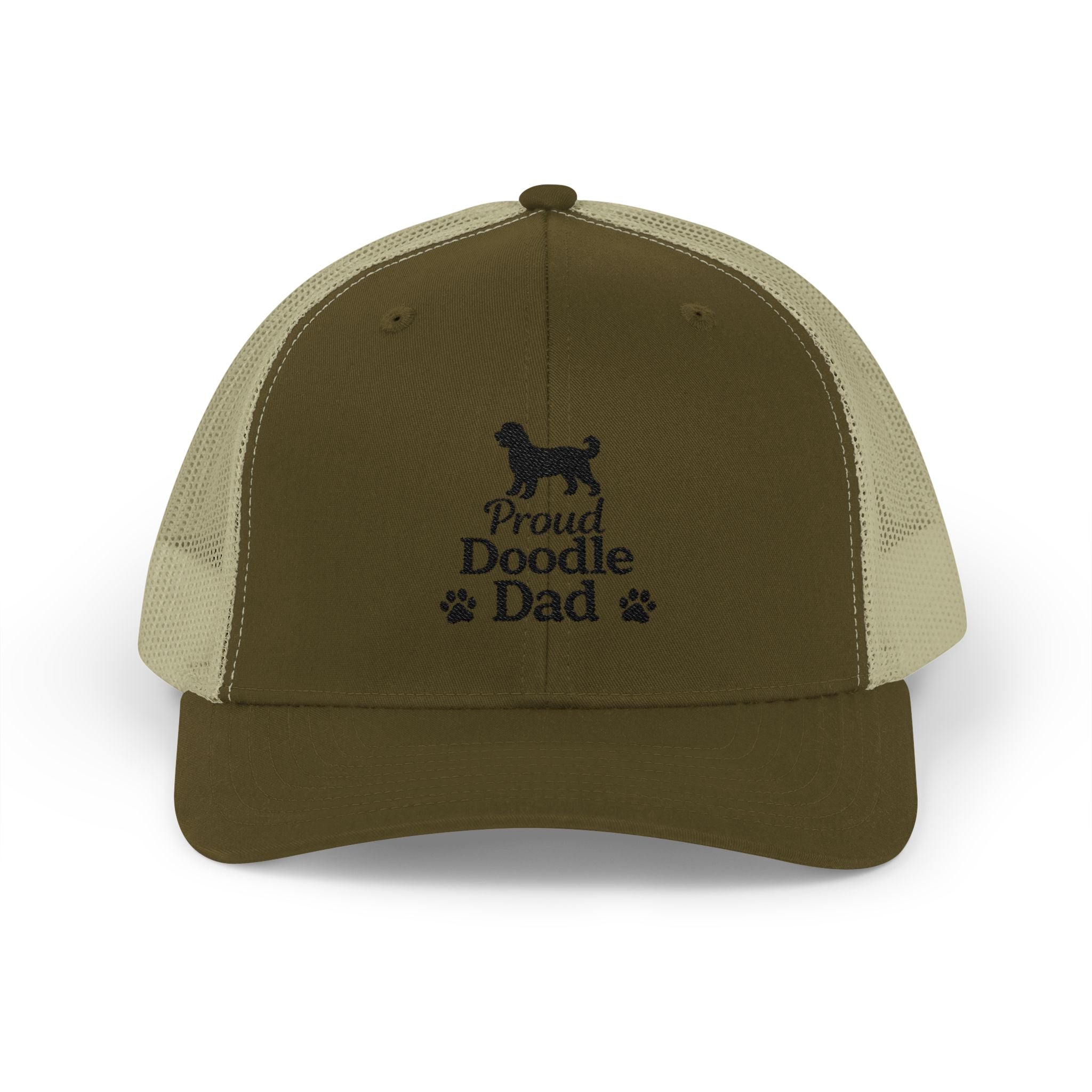 Doodle Dad Snapback Trucker Cap — Embroidered Proud Doodle Dad Hat