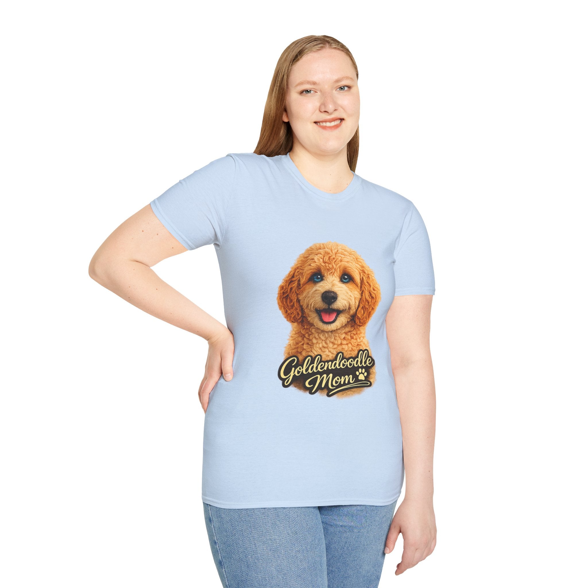 Goldendoodle Mom Shirt – Cute Goldendoodle T-Shirt for Dog Lovers, Doodle Mom Tee, Golden Doodle Gift for Women