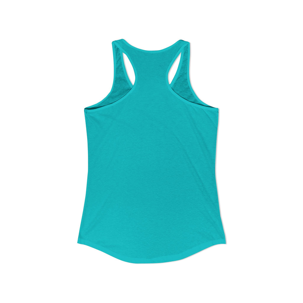 Cute Doodle Dog Mom Tank Top – Paw Print Heart Shirt, Goldendoodle Lover Gift, Racerback Tank