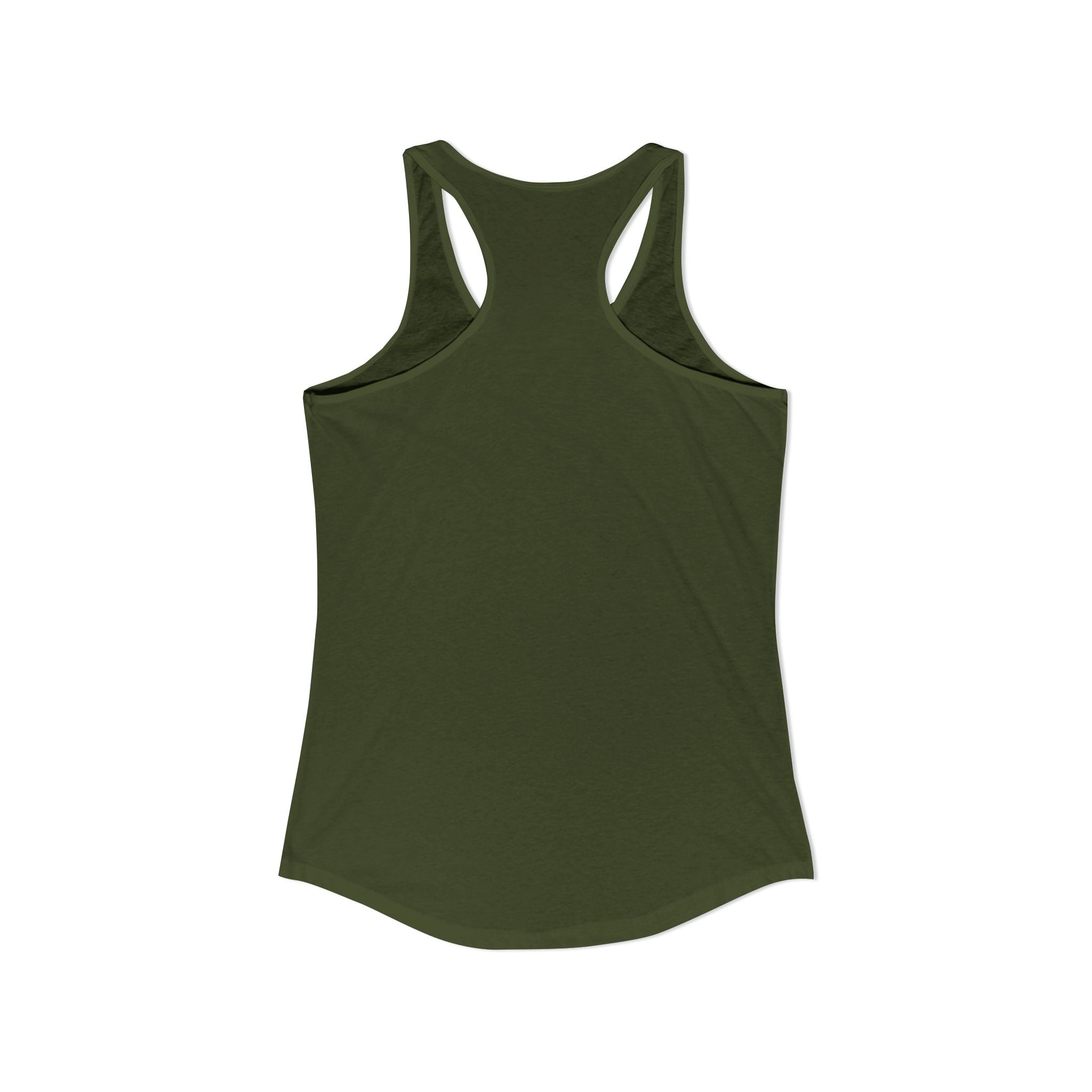 Cute Doodle Dog Mom Tank Top – Paw Print Heart Shirt, Goldendoodle Lover Gift, Racerback Tank