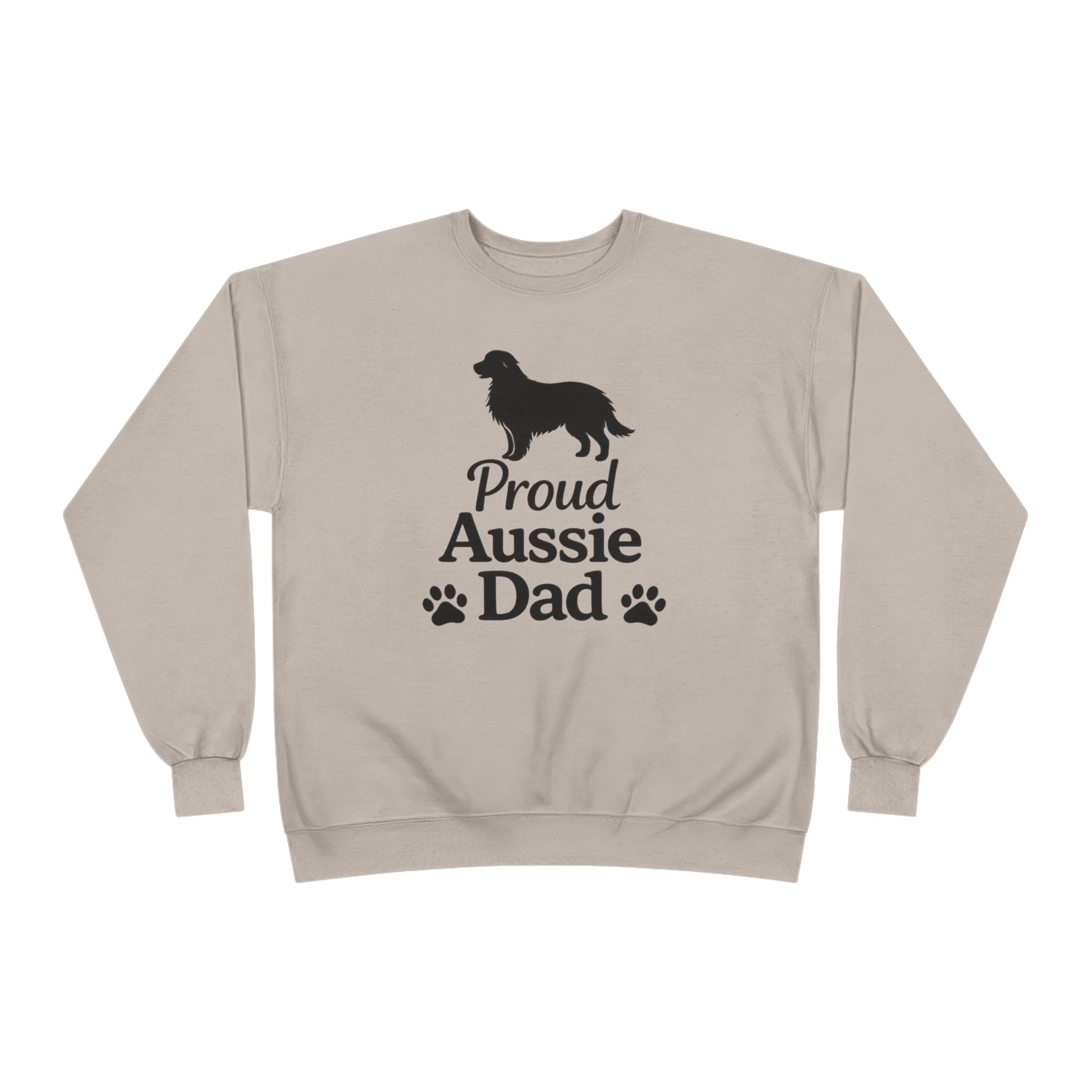 Proud Aussie Dad Sweatshirt – Australian Shepherd Dog Dad Gift, Aussie Owner Crewneck, Dog Lover Pullover