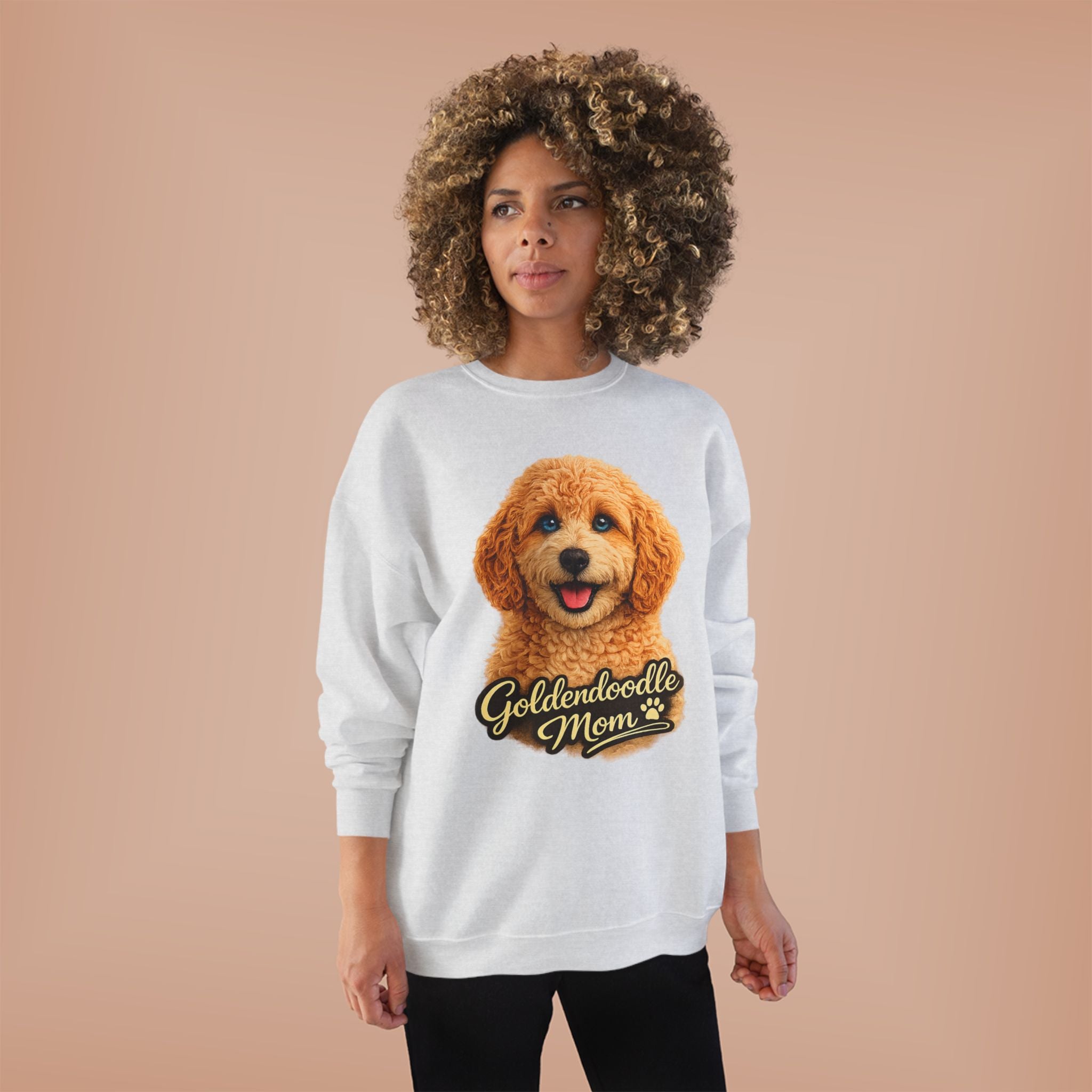 Goldendoodle Mom Sweatshirt – Cozy Doodle Mom Crewneck, Cute Goldendoodle Gift, Dog Mom Pullover