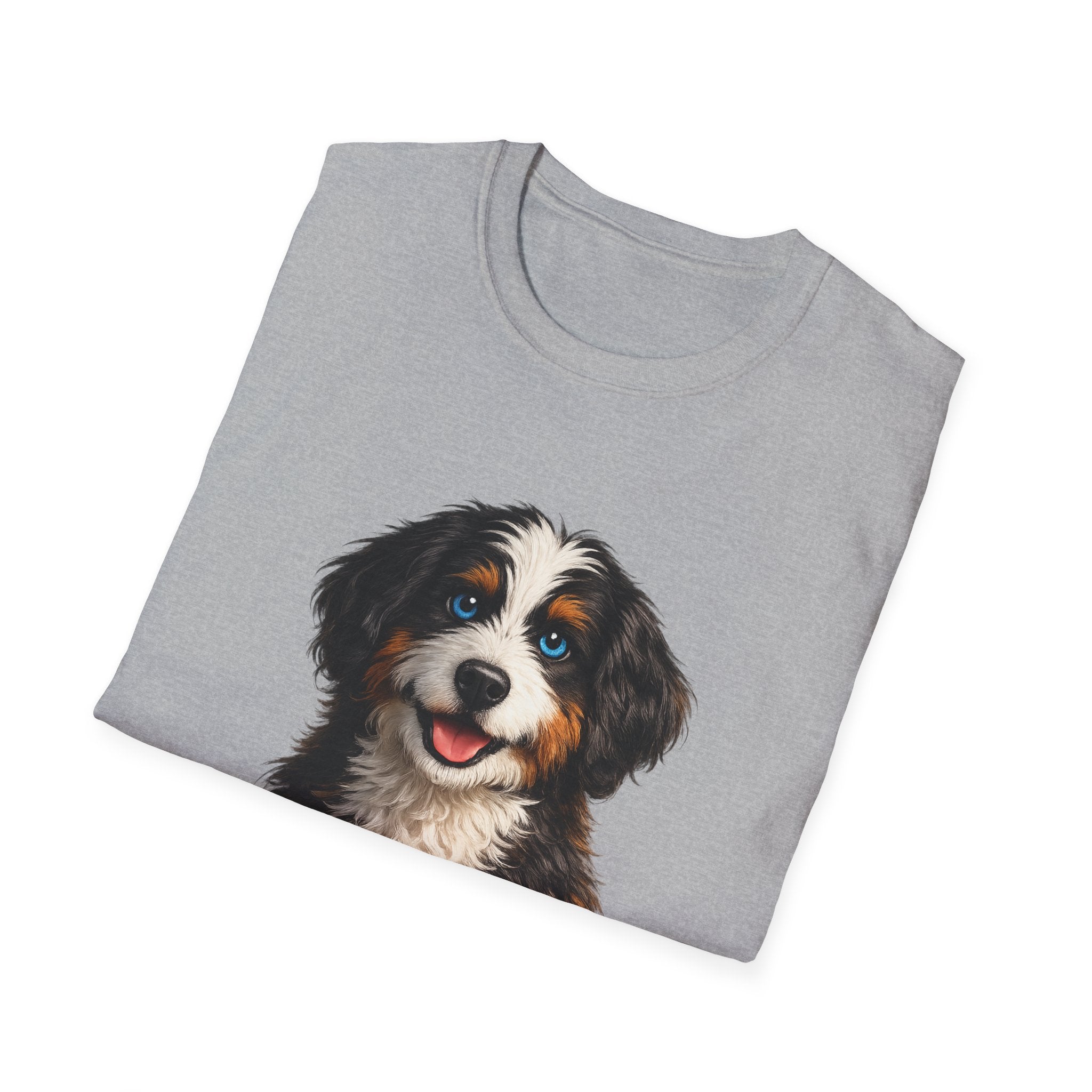 Bernedoodle Mom Shirt – Cute Bernedoodle T-Shirt for Dog Lovers, Doodle Mom Tee, Bernese Mountain Dog Poodle Mix Gift