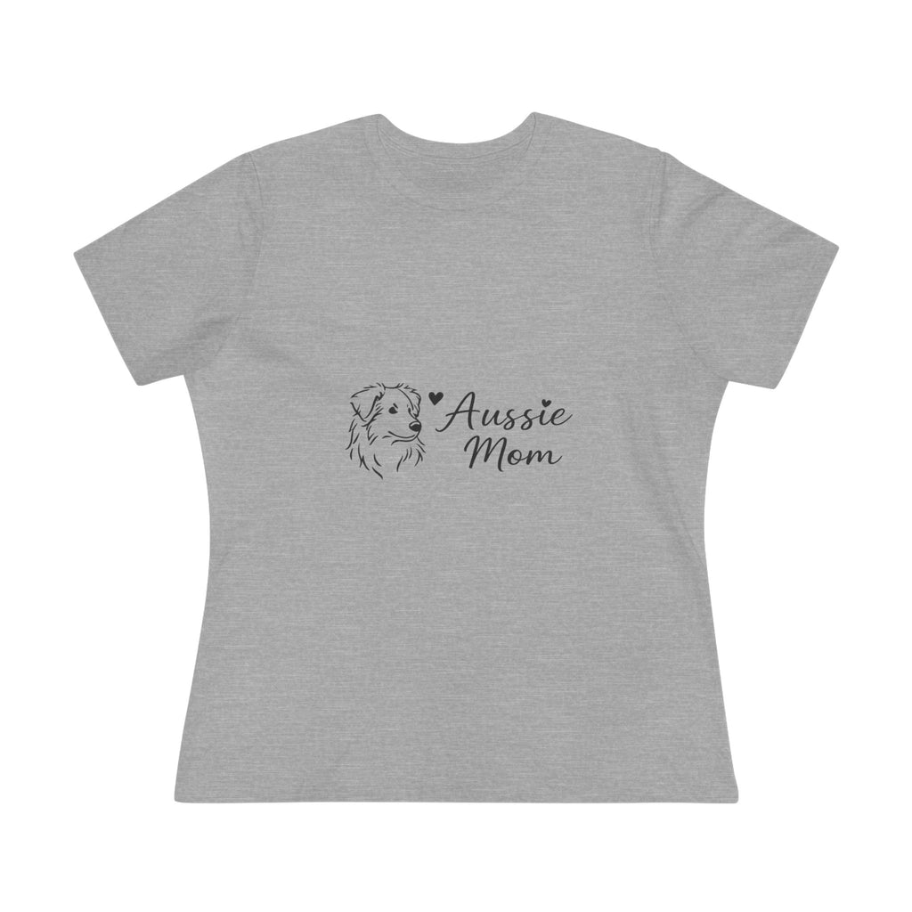 Aussie Mom T-Shirt — Women's Australian Shepherd Mum Tee