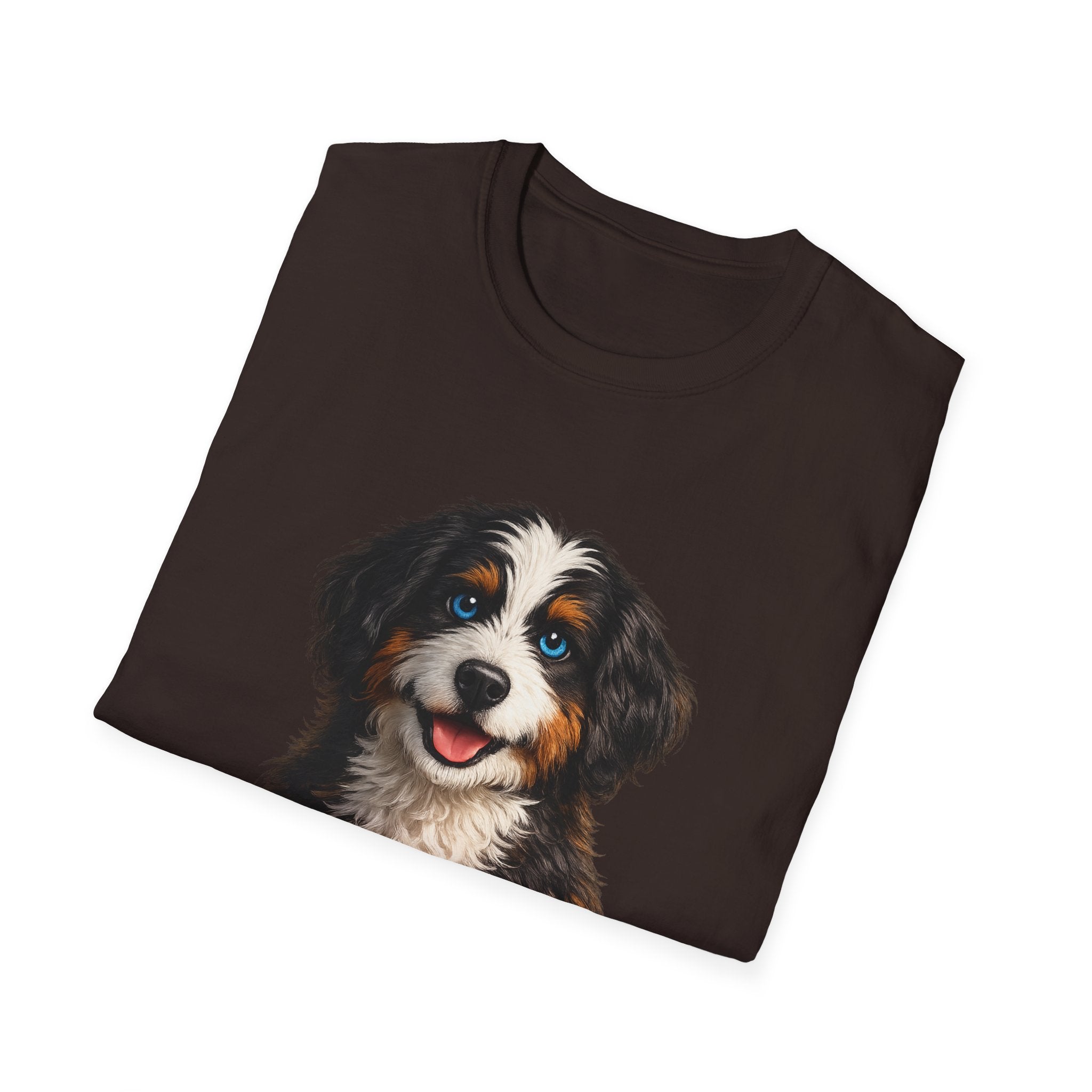 Bernedoodle Mom Shirt – Cute Bernedoodle T-Shirt for Dog Lovers, Doodle Mom Tee, Bernese Mountain Dog Poodle Mix Gift