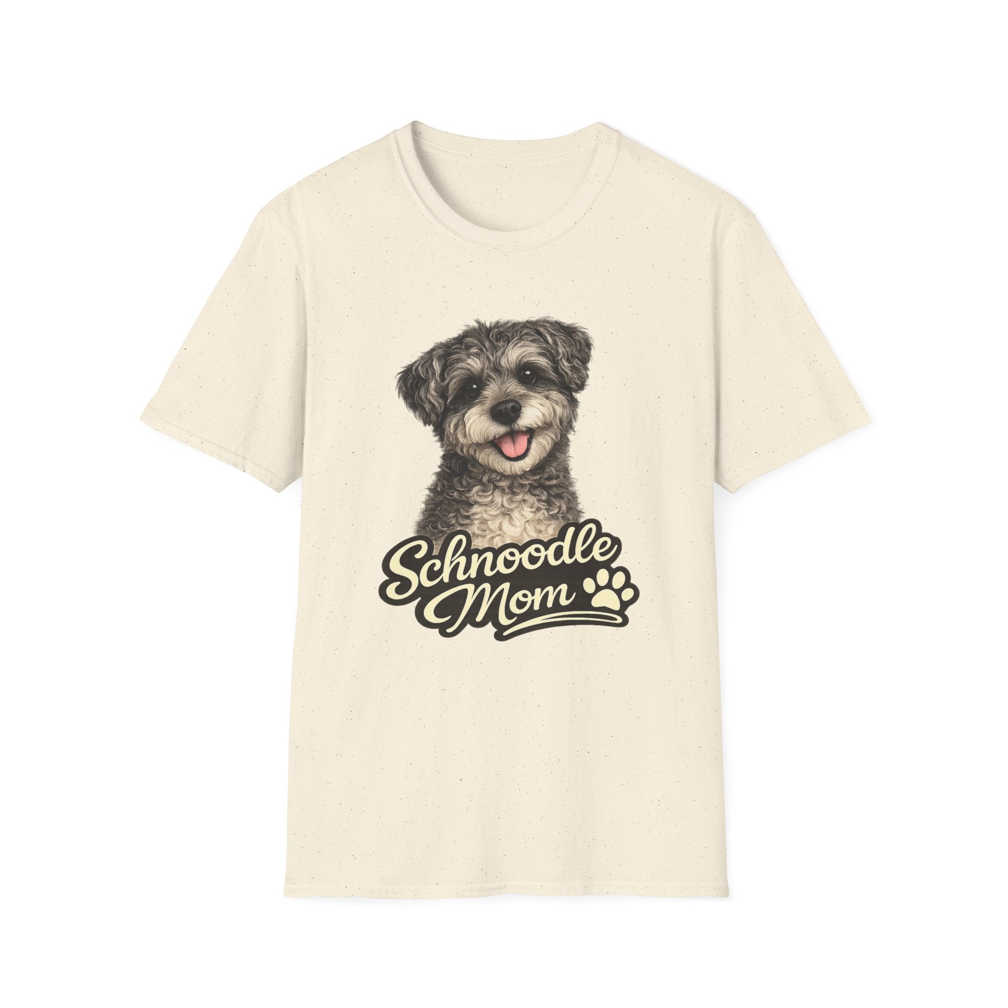 Schnoodle Mom Shirt – Cute Schnoodle T-Shirt for Dog Lovers, Schnauzer Poodle Mix Tee, Dog Mom Gift