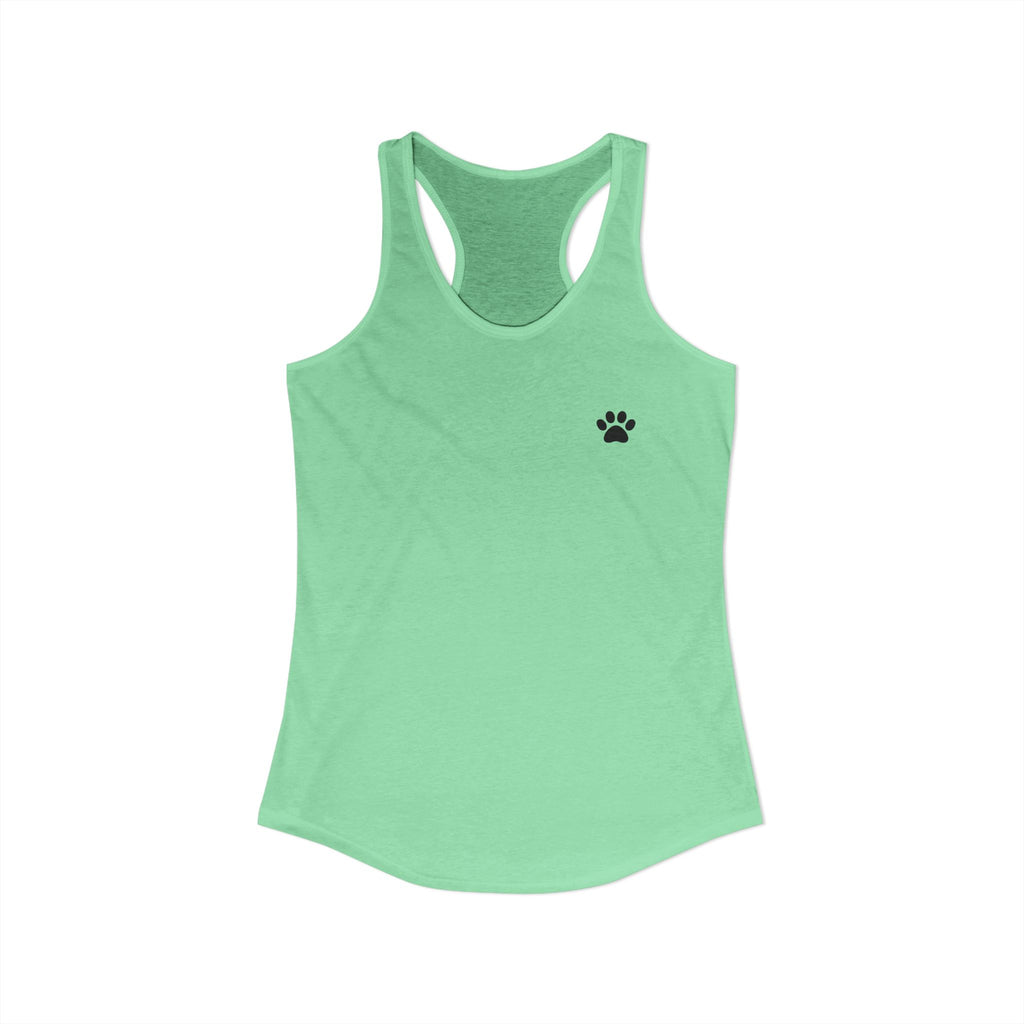 Wiggle Butt Energy Australian Shepherd Racerback Tank