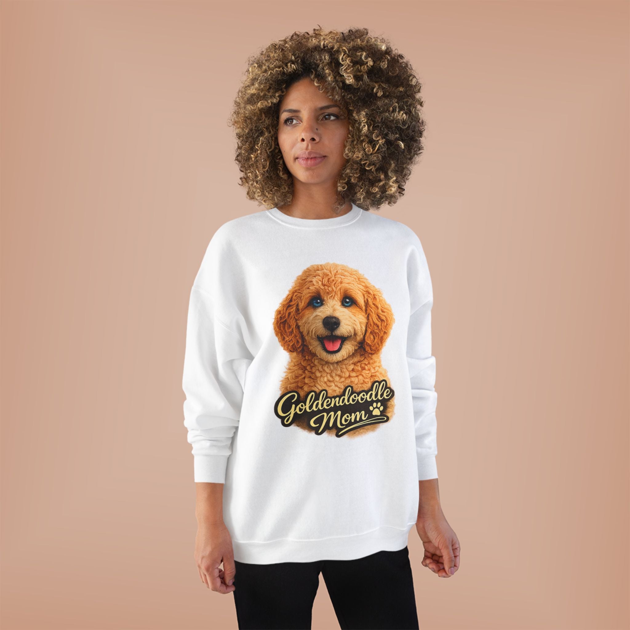 Goldendoodle Mom Sweatshirt – Cozy Doodle Mom Crewneck, Cute Goldendoodle Gift, Dog Mom Pullover