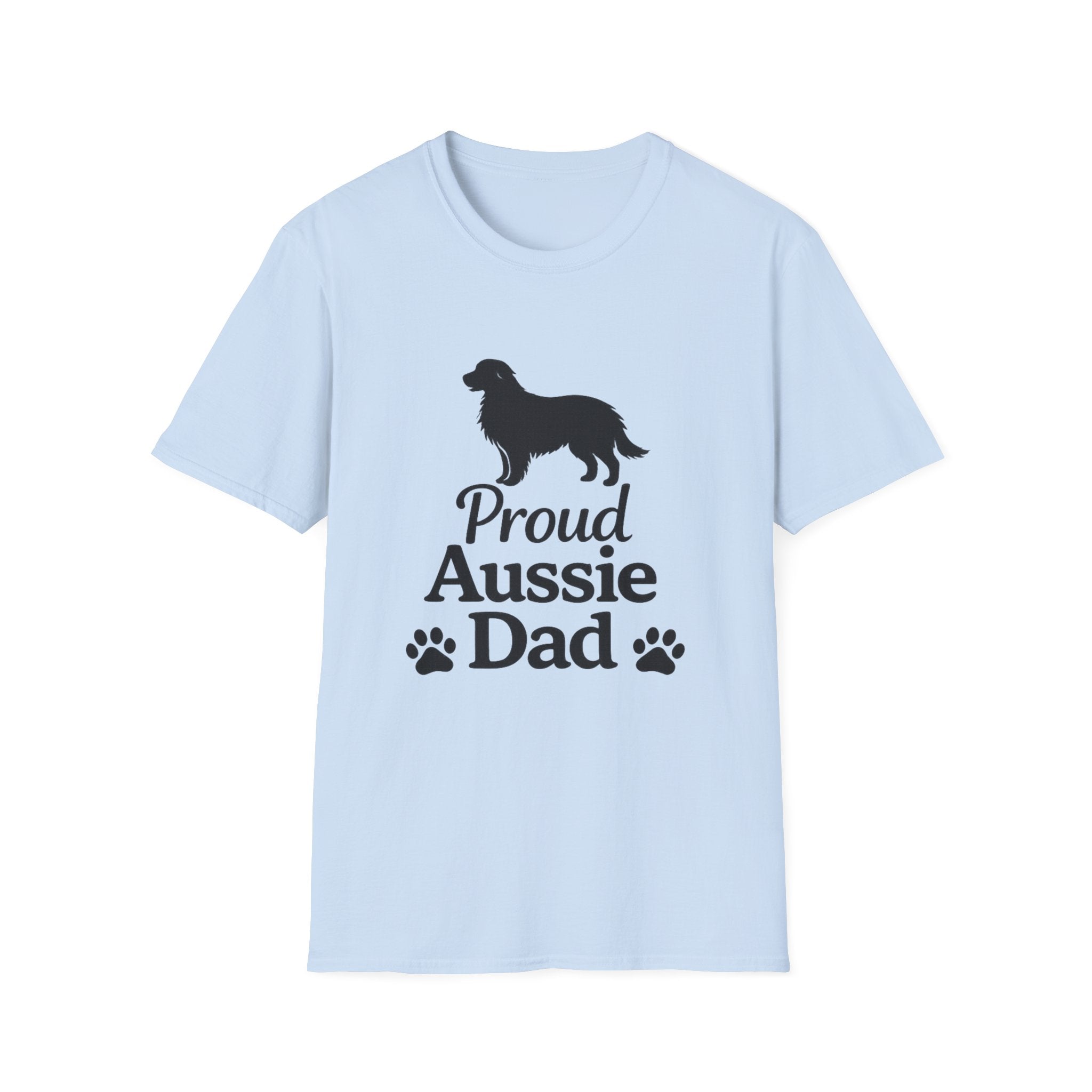 Proud Aussie Dad T-Shirt — Australian Shepherd Dad Tee