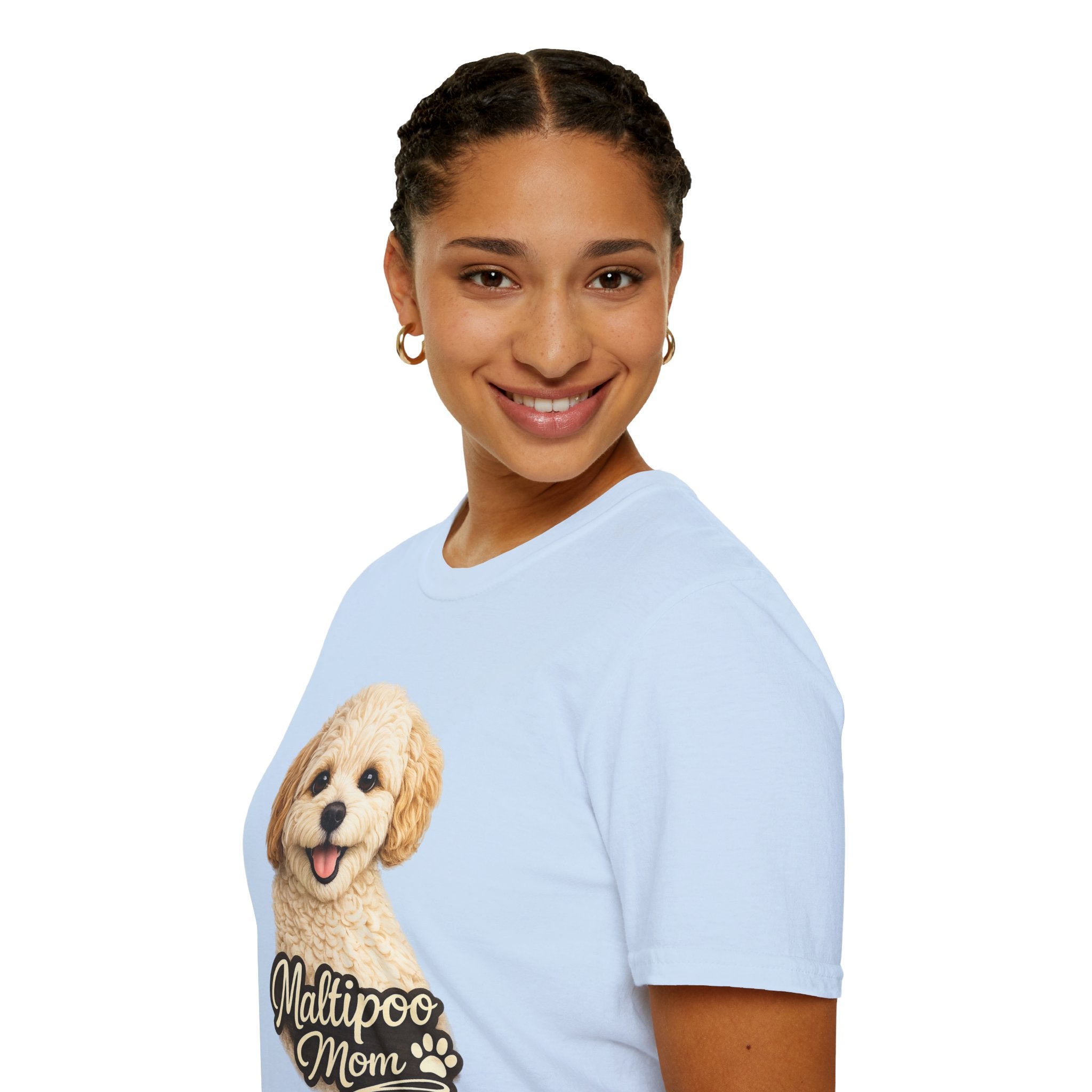 Maltipoo Mom Shirt – Cute Maltipoo T-Shirt for Dog Lovers, Small Dog Mom Tee, Maltese Poodle Mix Gift for