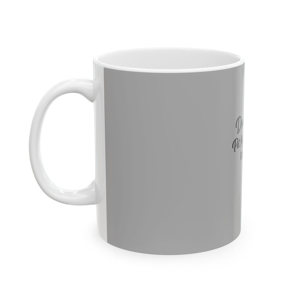 Doodle Dog Mug — "Drink Wine. Pet My Doodle. Repeat." Ceramic Coffee Cup