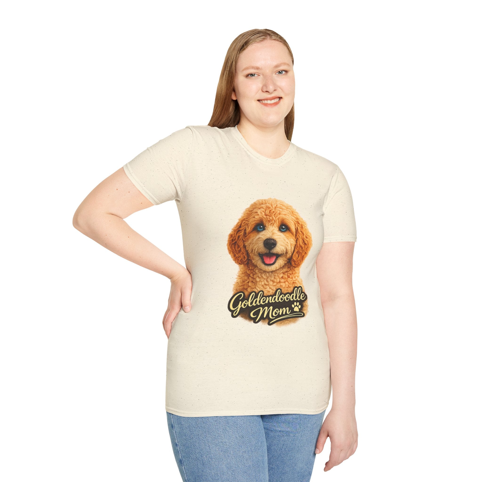 Goldendoodle Mom Shirt – Cute Goldendoodle T-Shirt for Dog Lovers, Doodle Mom Tee, Golden Doodle Gift for Women
