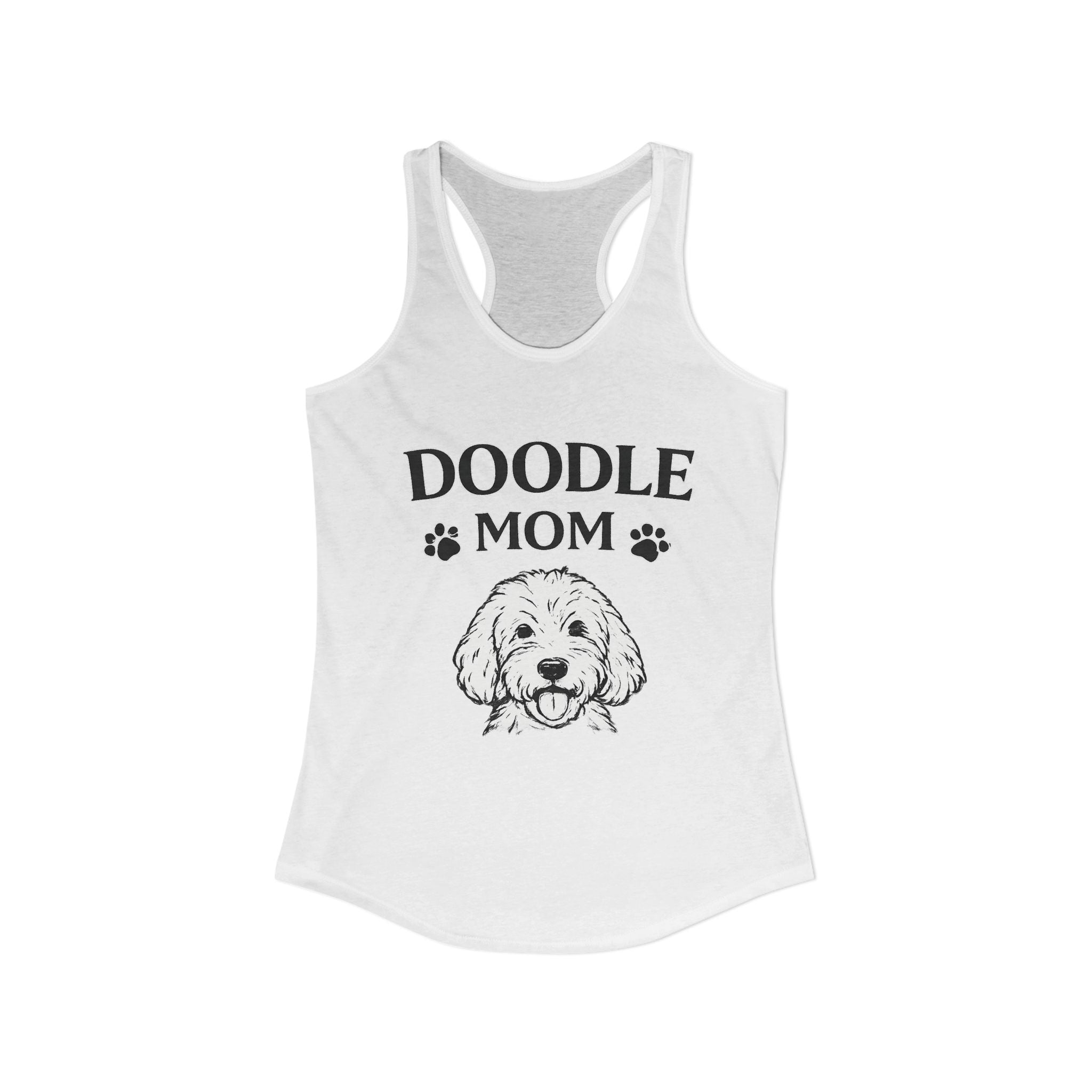 Goldendoodle Mom Racerback Tank — Doodle Dog Mom Tank Top for Women