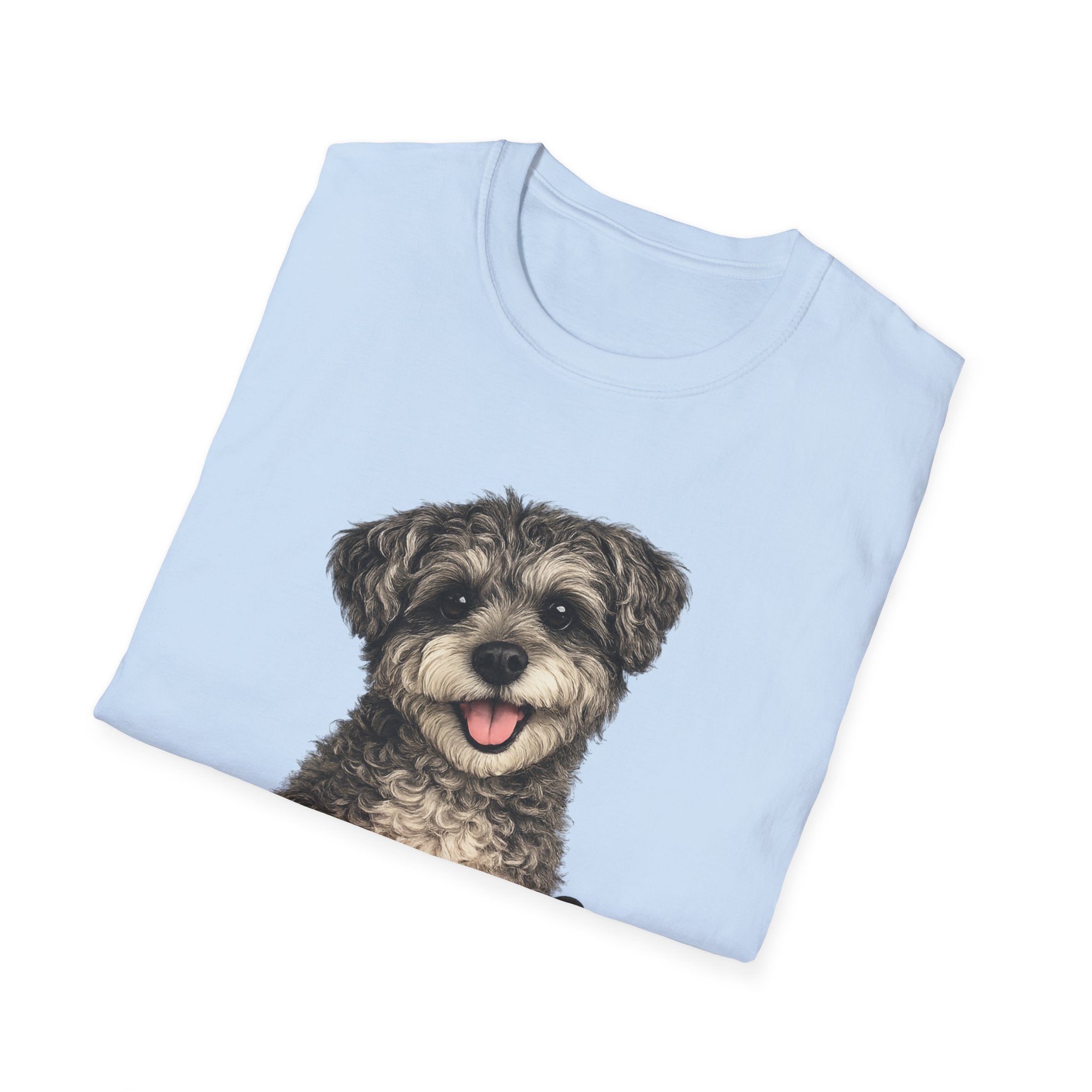 Schnoodle Mom Shirt – Cute Schnoodle T-Shirt for Dog Lovers, Schnauzer Poodle Mix Tee, Dog Mom Gift