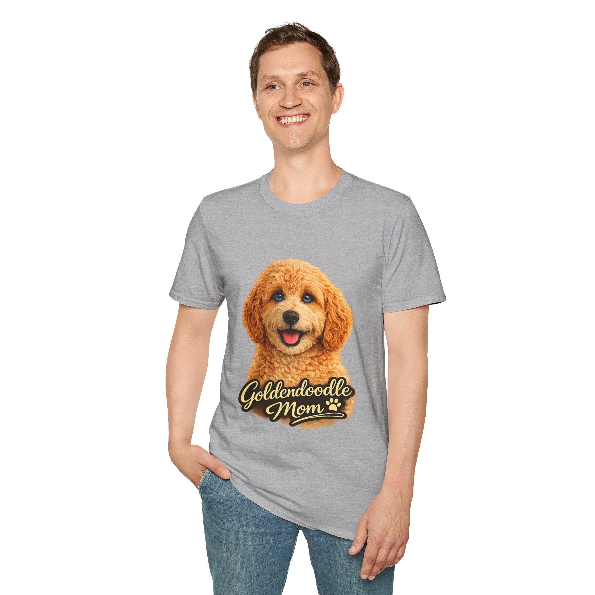 Goldendoodle Mom Shirt – Cute Goldendoodle T-Shirt for Dog Lovers, Doodle Mom Tee, Golden Doodle Gift for Women