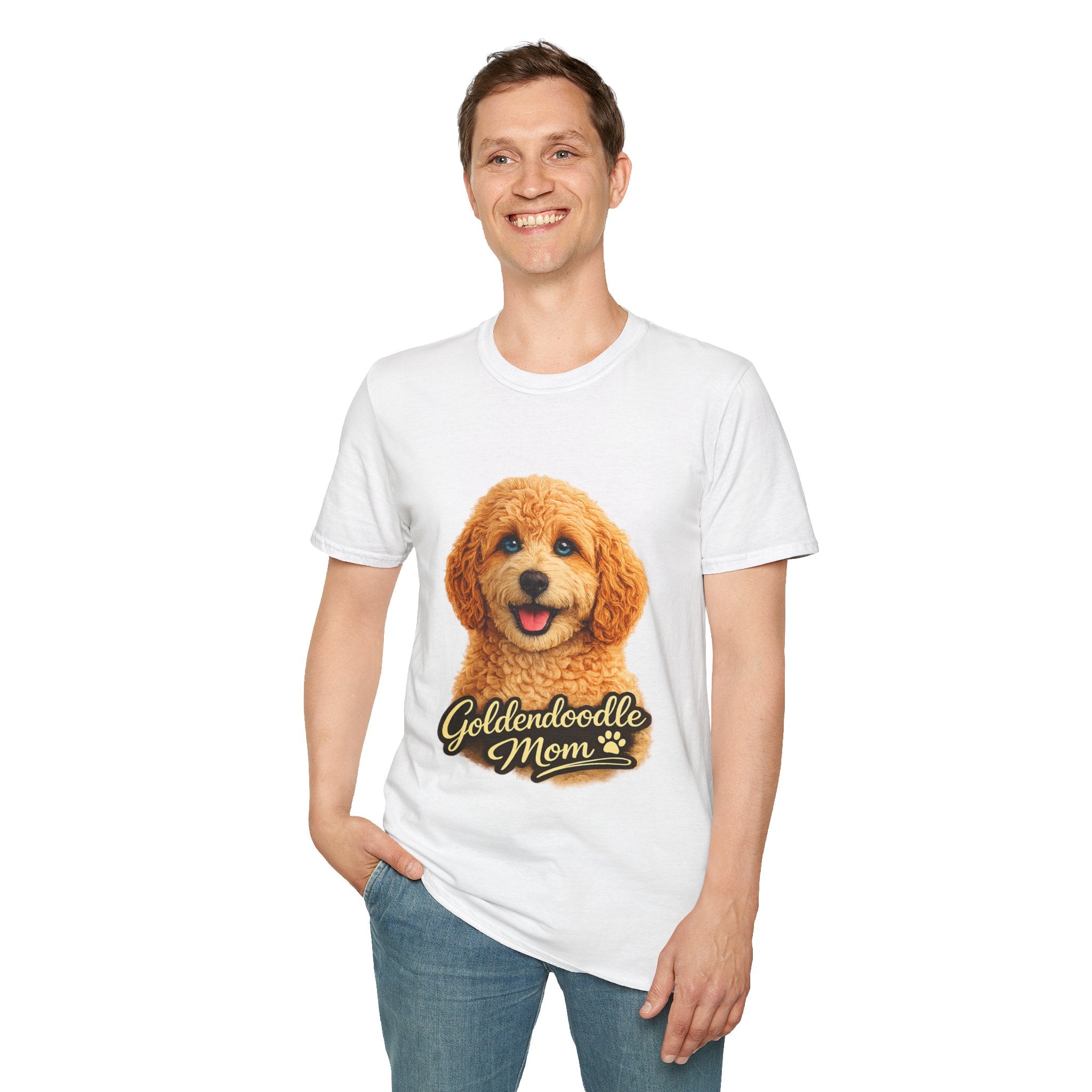 Goldendoodle Mom Shirt – Cute Goldendoodle T-Shirt for Dog Lovers, Doodle Mom Tee, Golden Doodle Gift for Women