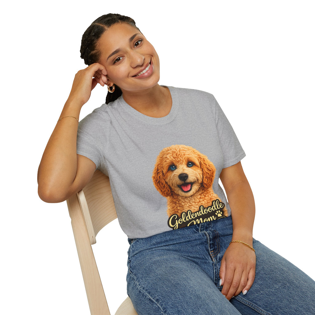 Goldendoodle Mom Shirt – Cute Goldendoodle T-Shirt for Dog Lovers, Doodle Mom Tee, Golden Doodle Gift for Women