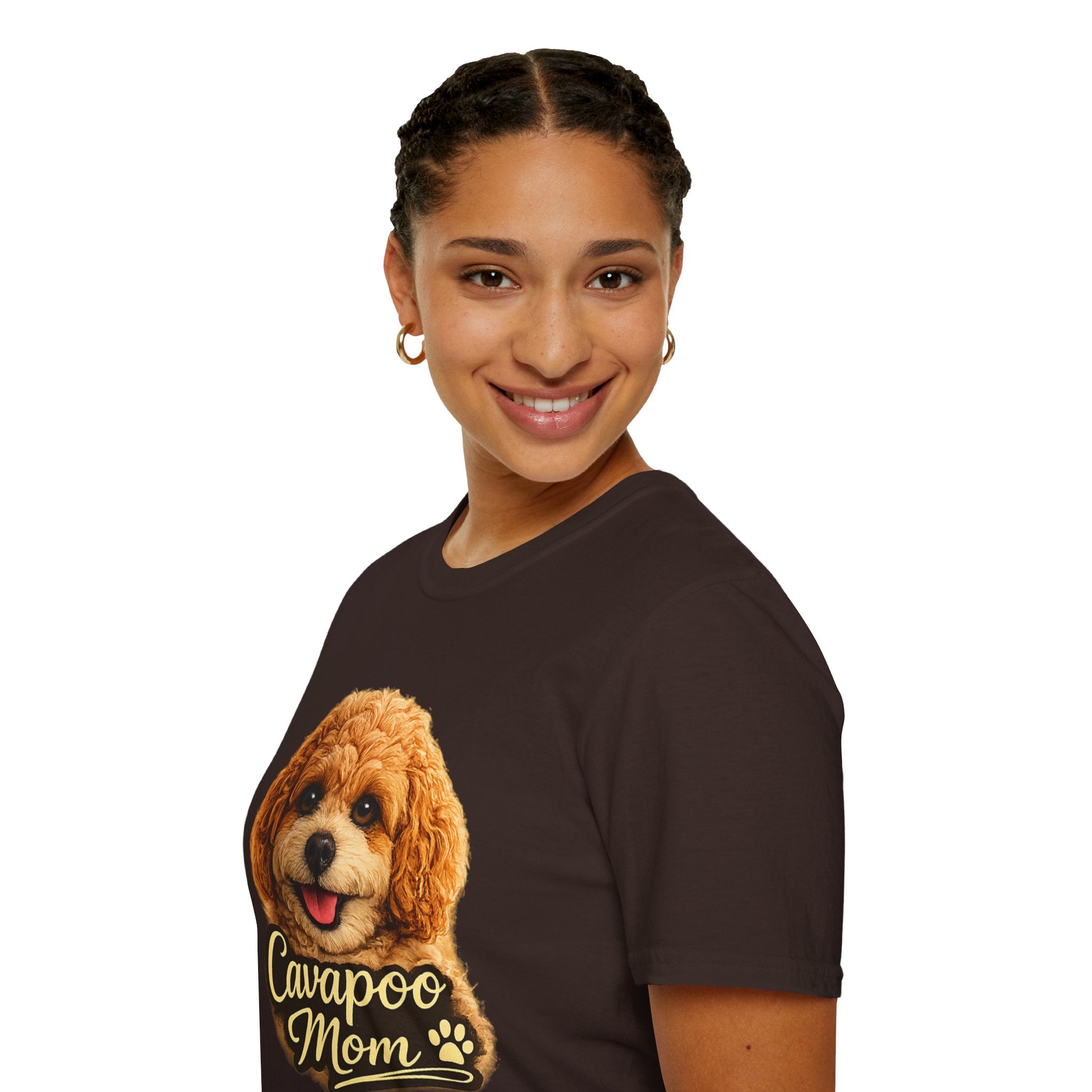Cavapoo Mom Shirt – Cute Cavapoo T-Shirt for Dog Lovers, Doodle Mom Tee, Cavalier Poodle Mix Gift for Women