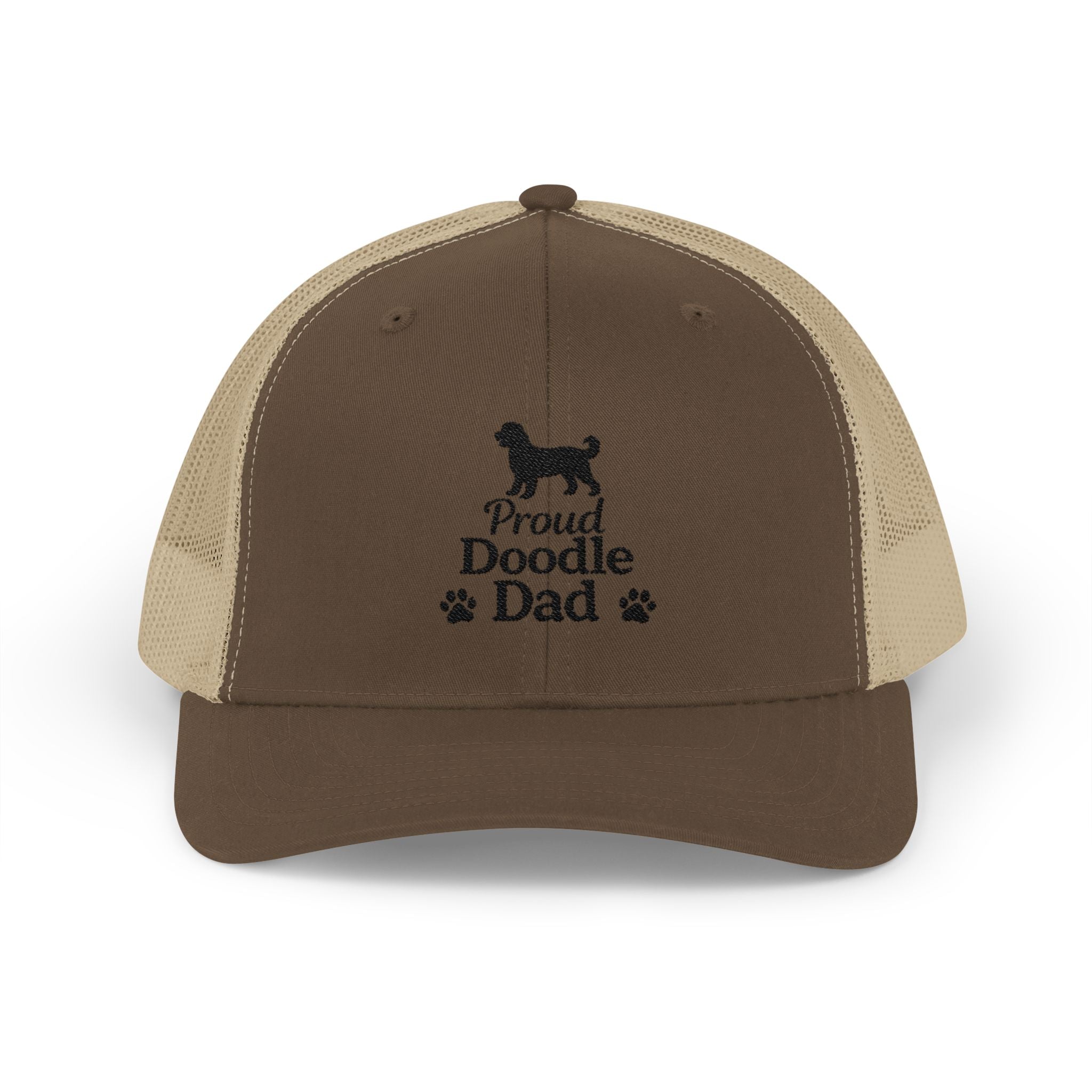 Doodle Dad Snapback Trucker Cap — Embroidered Proud Doodle Dad Hat