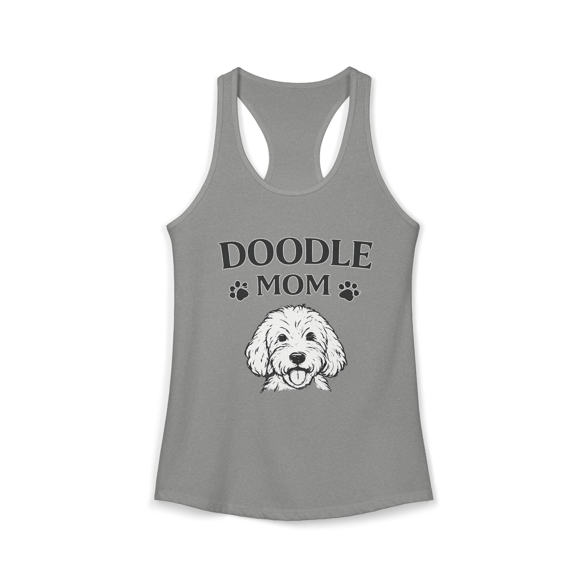 Goldendoodle Mom Racerback Tank — Doodle Dog Mom Tank Top for Women