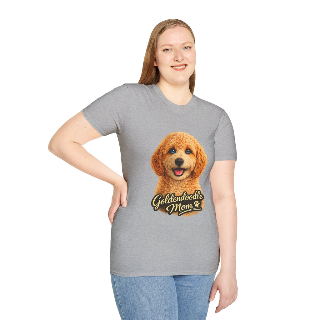 Goldendoodle Mom Shirt – Cute Goldendoodle T-Shirt for Dog Lovers, Doodle Mom Tee, Golden Doodle Gift for Women