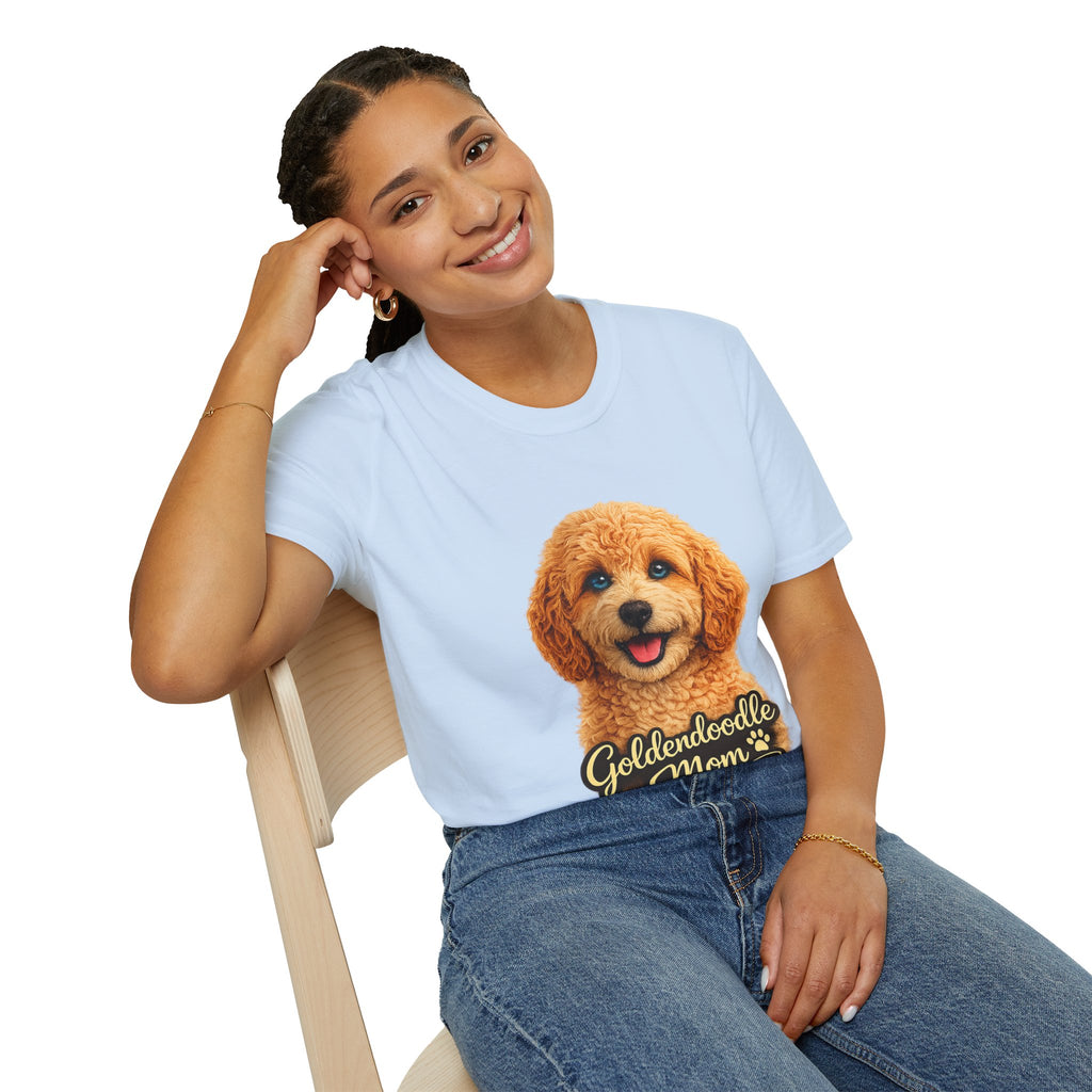 Goldendoodle Mom Shirt – Cute Goldendoodle T-Shirt for Dog Lovers, Doodle Mom Tee, Golden Doodle Gift for Women